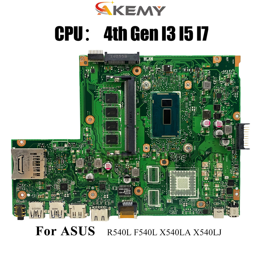 X540La Laptop Motherboard For Asus Vivobook A540L F540L X540Lj D540L R540L X540L X540La Notebook