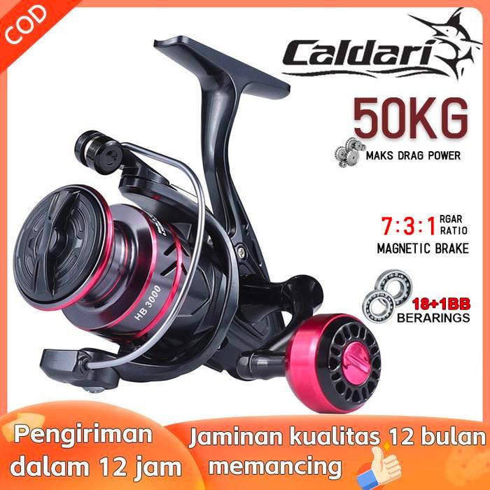 CALDARI PANCING REEL MESIN HB500-7000 15KG PANCING JORAN PANCING FISHING REEL