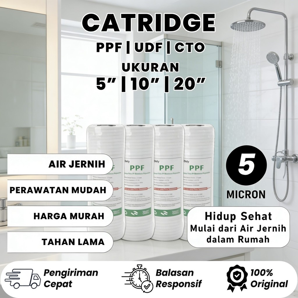 CATRIDGE FILTER AIR / NANO FILTER / SEDIMEN FILTER AIR NANO FILTER 10" / CATRIDGE FILTER AIR 10" / N