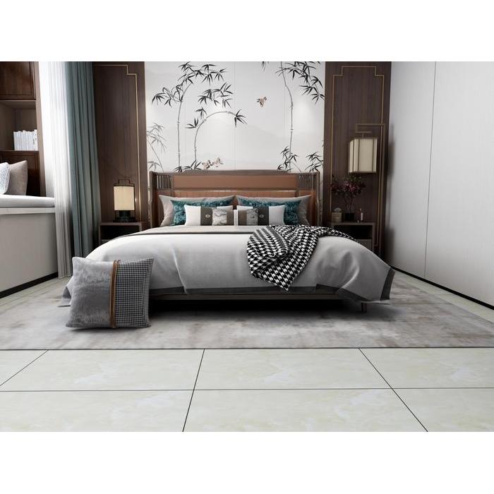 Miisoo Floor Vinyl Persegi Motif Keramik Lantai Stiker Lem Wallpaper Vinyl