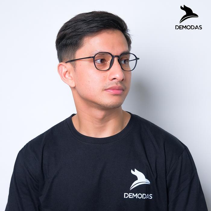 DEMODAS Kacamata frame Lentur plastik DG2224 Demodas Glasses frame lensa antiradiasi blueray