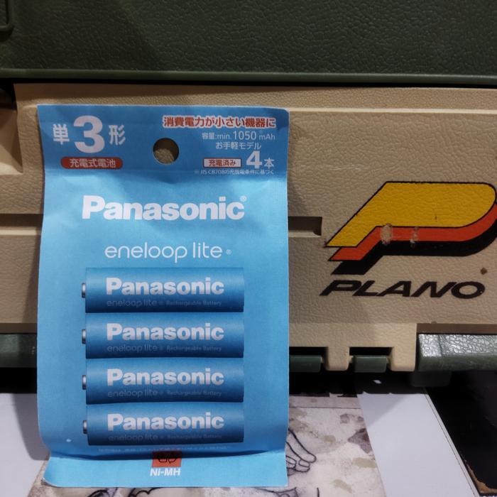 batre tamiya panasonic eneloop lite 1050 mah rechargeable batteries panasonic eneloop lite original