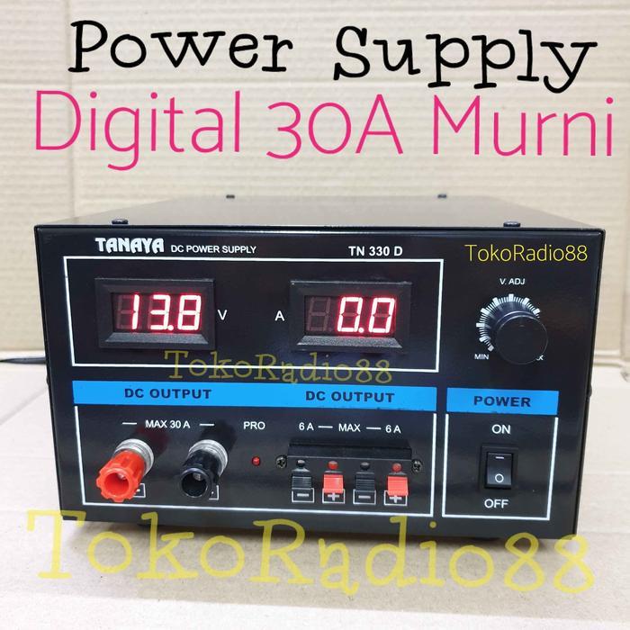 POWER SUPPLY DIGITAL 30 Ampere , model TN-330D.