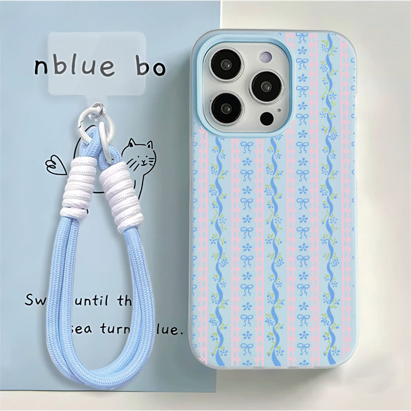 Ribbon Gaya Korea 2-In-1 Case Vivo Y400 V60 Lite Y21D Iqoo Z10 Lite Z10R 5G Y29 5G Y19S Pro Gd2H1 Lu