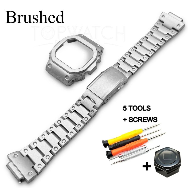 Customized Ification Gw-B5600 Bezel Watchband Metal Watch Strap Band Case Gw5000 5035 Gw-M5610