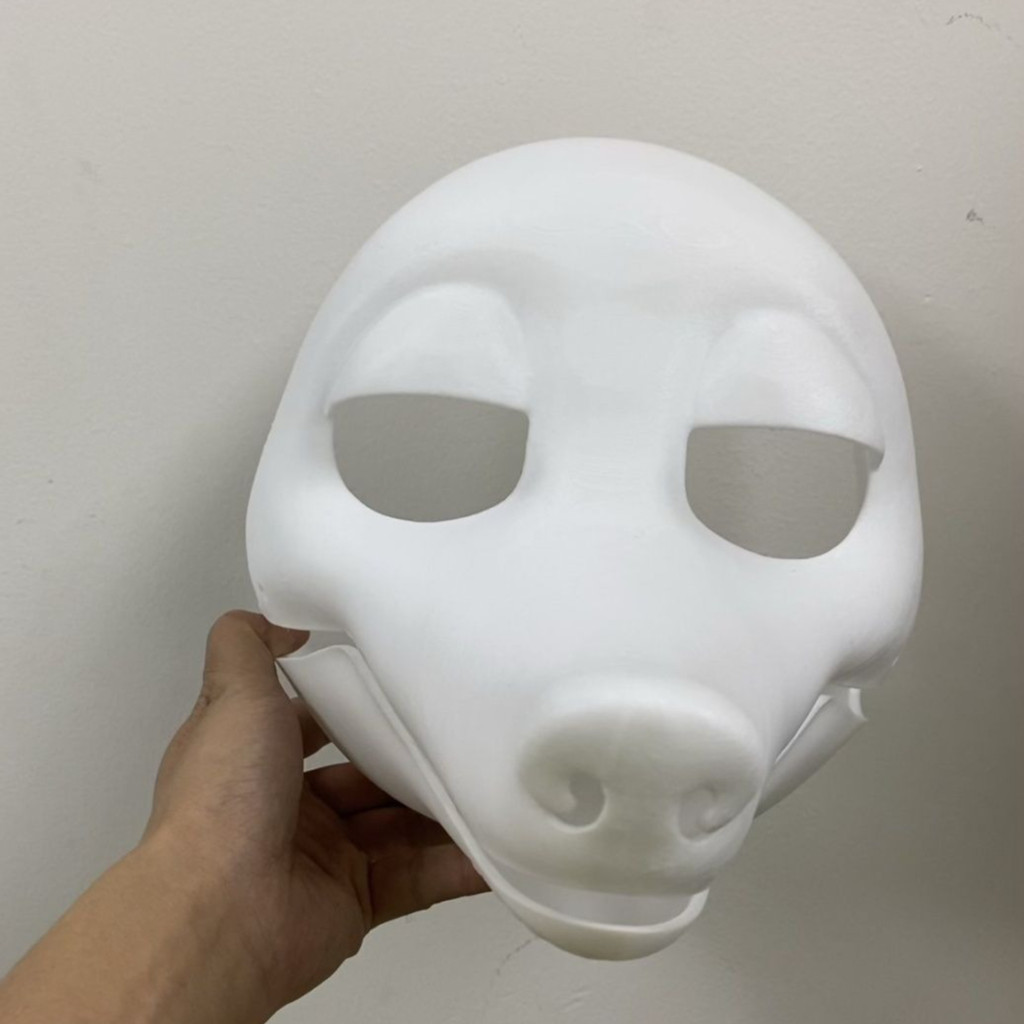 Kigurumi Basic Mask Realistic Animal Canine Fox Skull Movable Jaw Animal Skull Animation Accessories