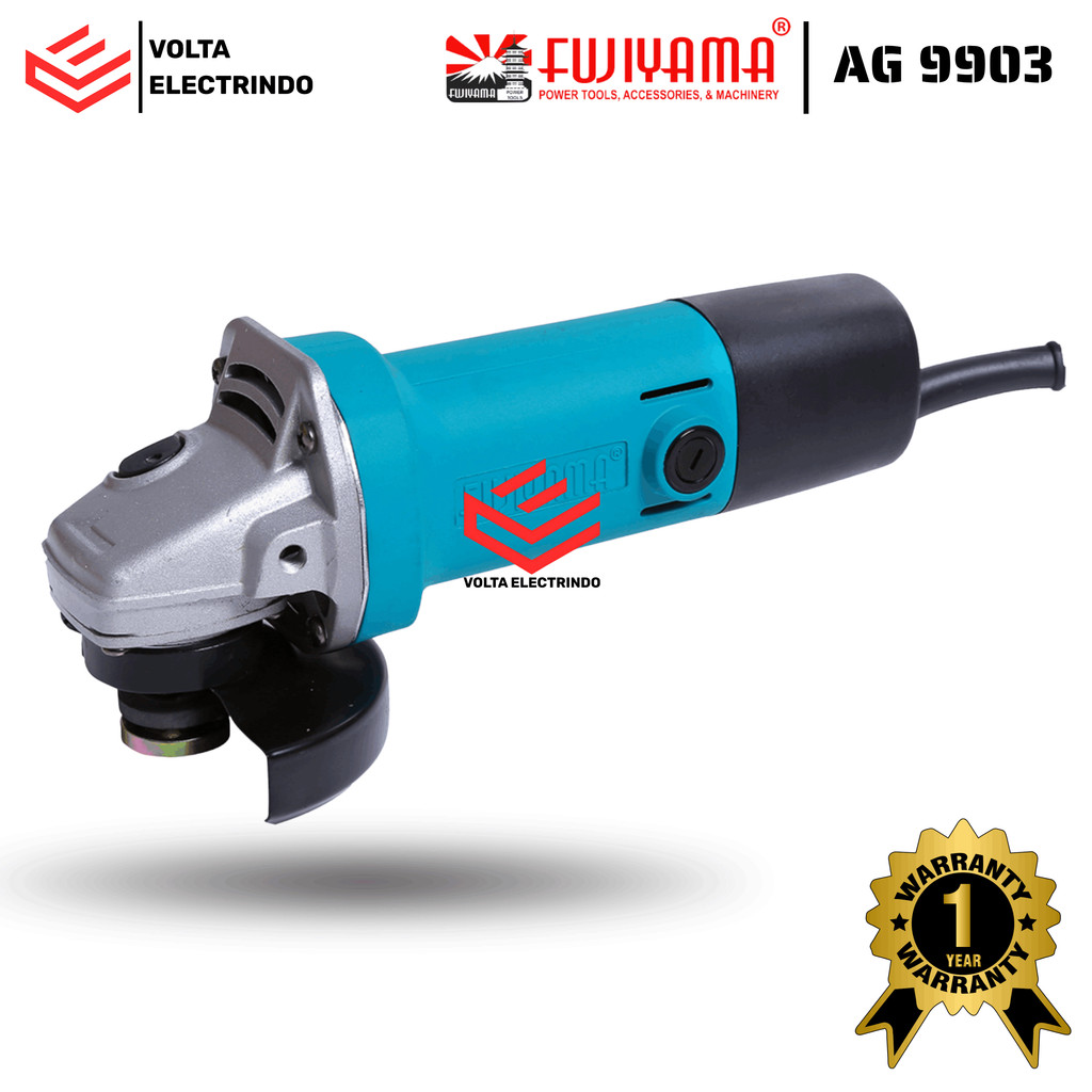 FUJIYAMA - AG 9903 Angle Grinder 4" Mesin Gerinda Tangan 100Mm 720Watt AG9903