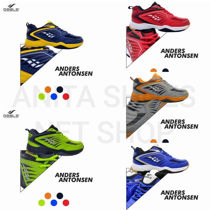Sepatu Badminton DESLE ANDERS ANTONSEN Original Sepatu Bulutangkis
