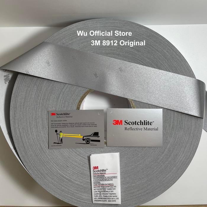 Pita 3M 8912 Scotchlite Skotlet Reflective Tape 200 M Lebar 2"/ 5 Cm