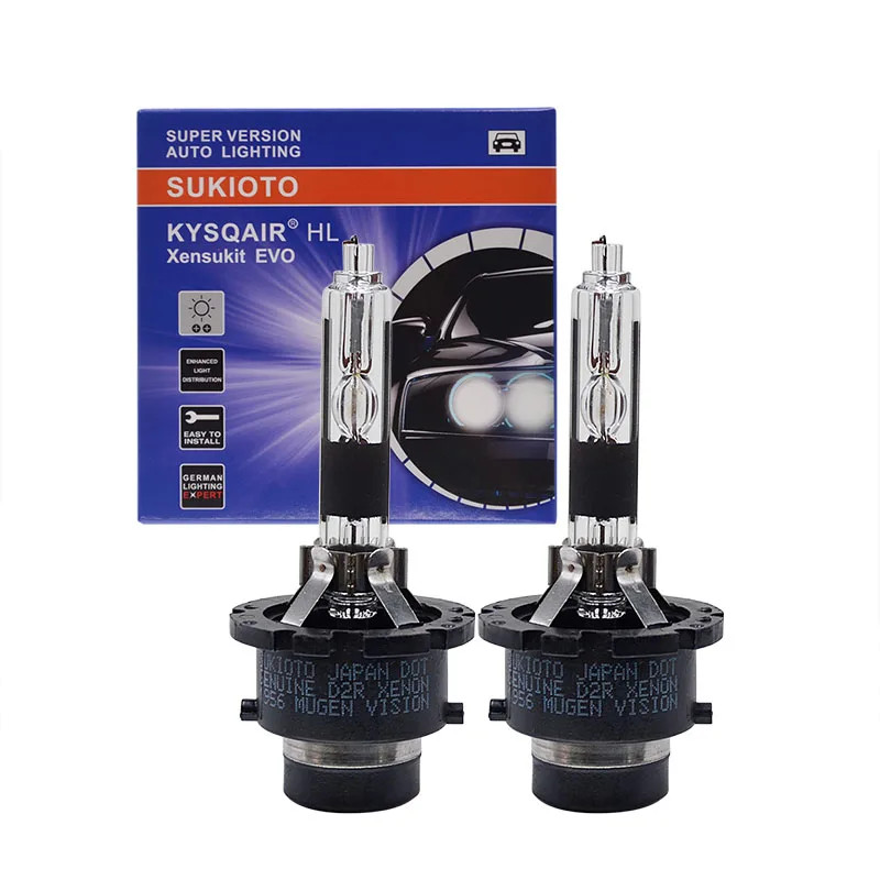2 PCS SUKIOTO JAPAN 55W D2S Xenon D2R 6000K D4S HID 3000K D4R HID Xenon MUGENVISION Xenon High
