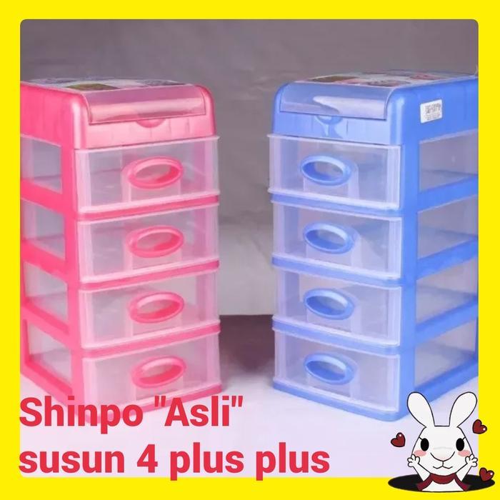 Rak Container Laci Shinpo Susun 4.