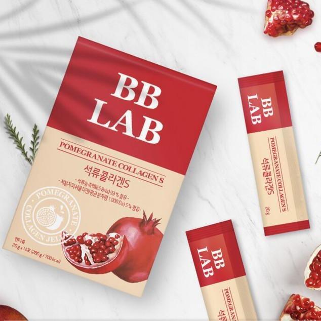 Bb Lab Pomegranate Collagen Jelly S - 1 Box 14 Sticks
