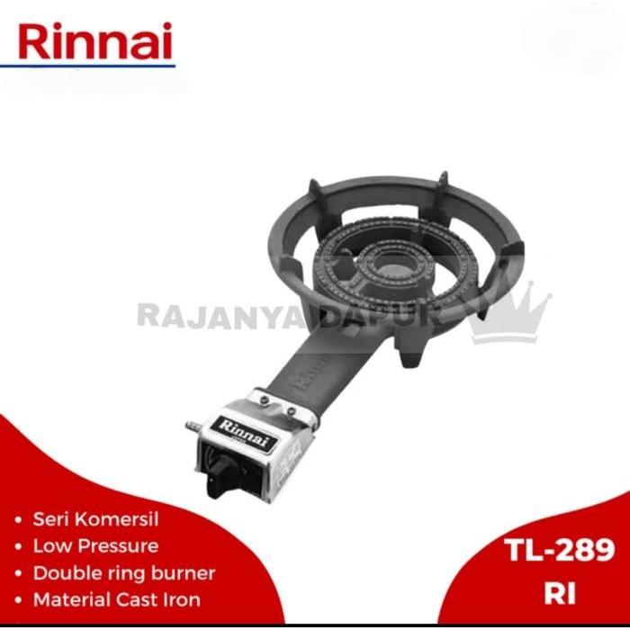 Kompor Api Seribu Rinnai Tl 289 - Kompor Cor Rinnai Tl 289- Rinnai Tl
