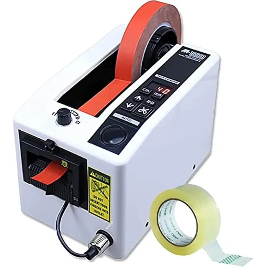 Automatic Tape Cutting Machine Hand Auto Electric Tape Dispenser, 20-999mm Cutting Length for