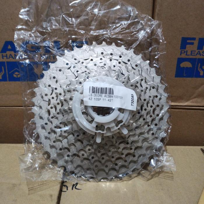 Sproket 10 Speed 42T Shimano Deore M41000 Sprocket Sepeda