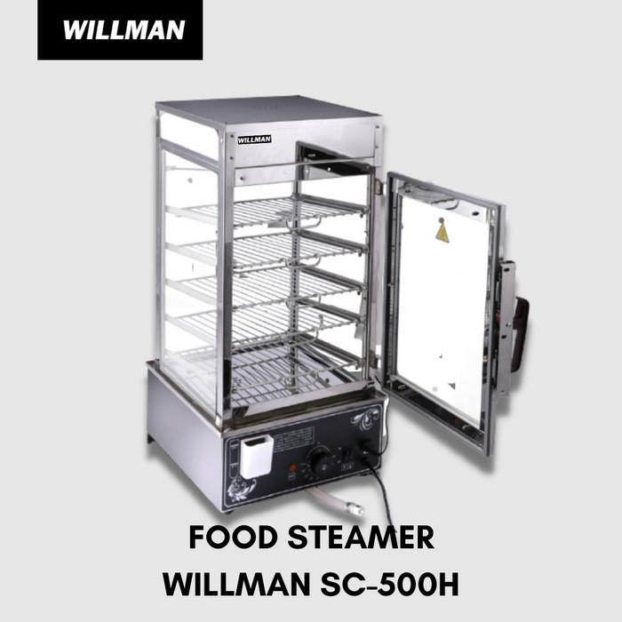 Food Steamer Mesin Kukus Penghangat Dimsum Bakpao Listrik SC-500H