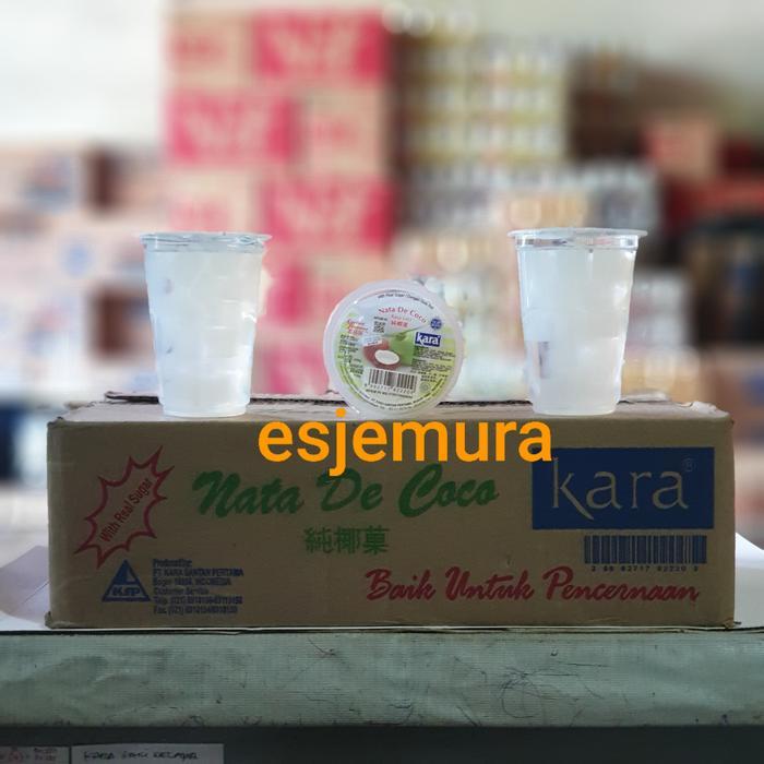 Kara Nata De Coco Sari Kelapa Perdus 24 X 220 Gr Dalam Gelas
