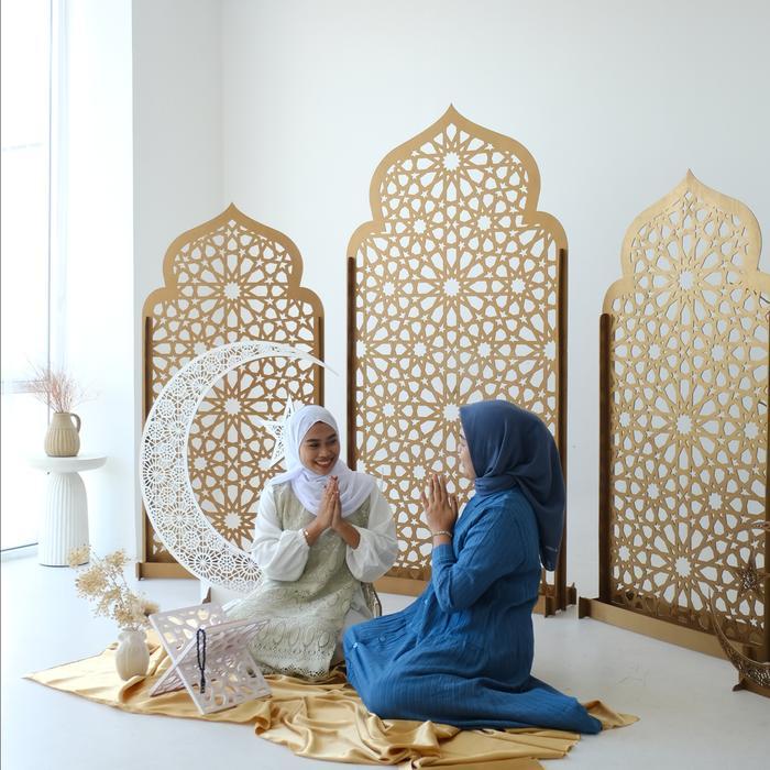 Backdrop Ramadhan Morocco Dekorasi Lebaran Islami Tbk