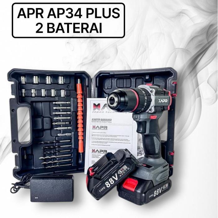 Bor Apr Ap34+ 2 Baterai Brushlees