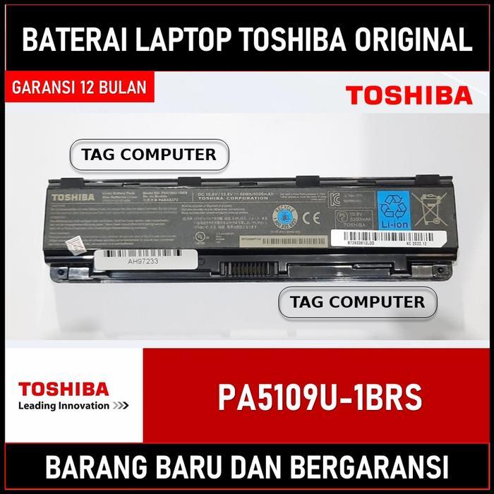 BATERAI BATRE ORIGINAL LAPTOP TOSHIBA SATELLITE C40 C50 C55 C70SERIES PA5109 PA5109U