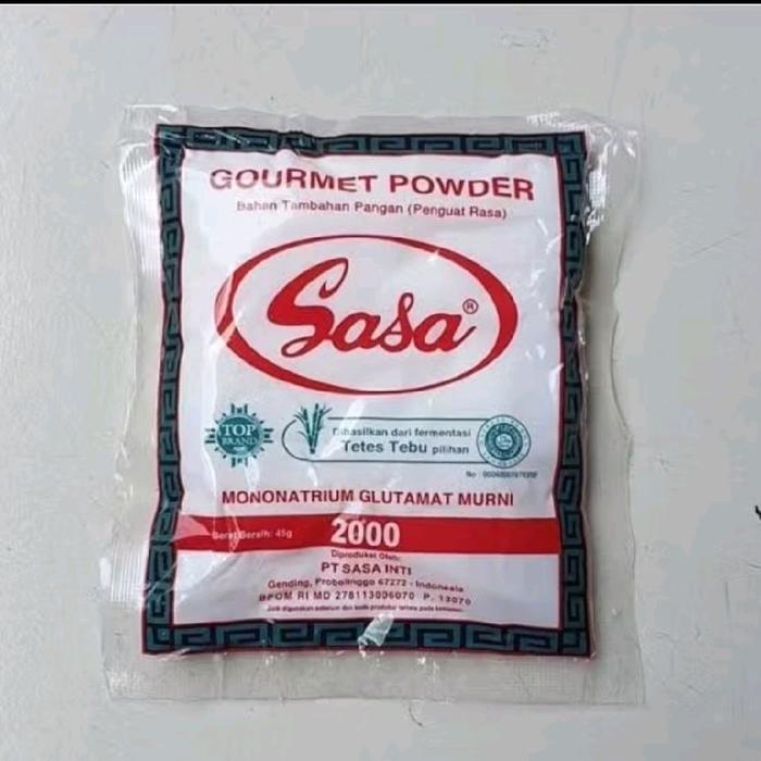 Sasa Micin Sasa Penyedap Makanan Kemasan 2000an Mononatrium Glutamat Murni Gourmet Powder