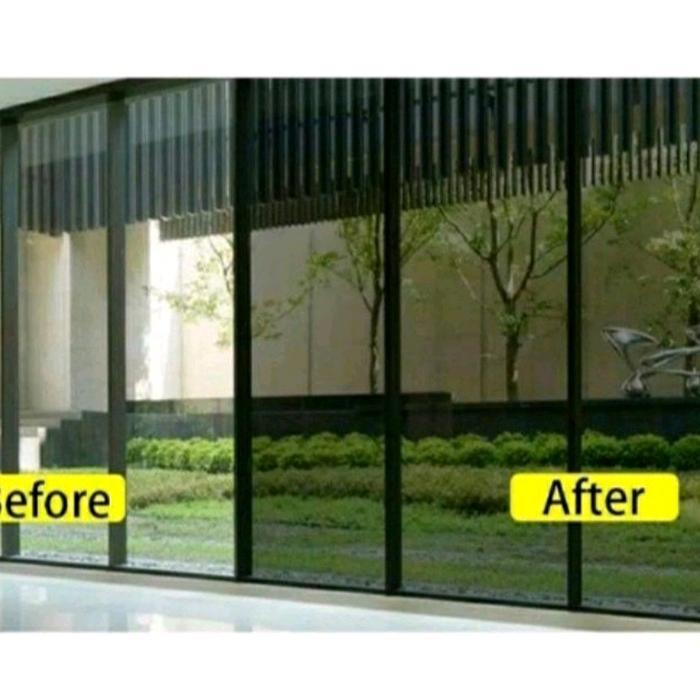 "New" Stiker Kaca Film Riben Warna Hitam Presentase 20% 40% 60% dan 80% Kaca Film Riben Mobil Kaca