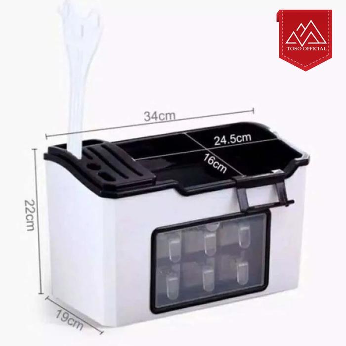 RAK BUMBU DAPUR RAK PISAU SEASONING BOX MULTI FUNCTION RACK STORAGE