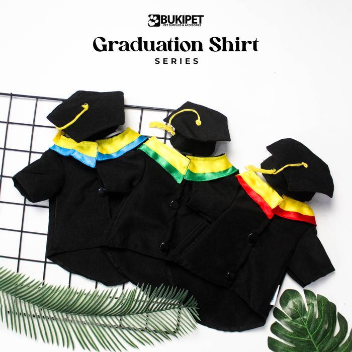 Baju Kucing dan Anjing Lucu Cowok - Baju Wisuda