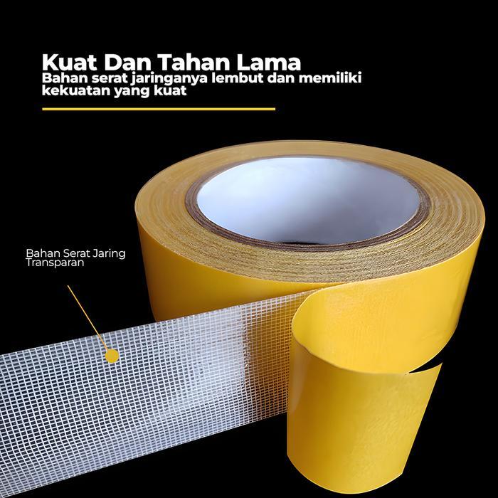 Super sticky grid double-sided tape, super strong duct tape double-sided tape, high temperature