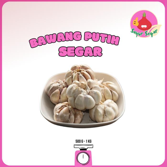 BAWANG PUTIH 1KG/BAWANG PUTIH/BAWANG PUTIH HONAN/BAWANG PUTIH SUPER