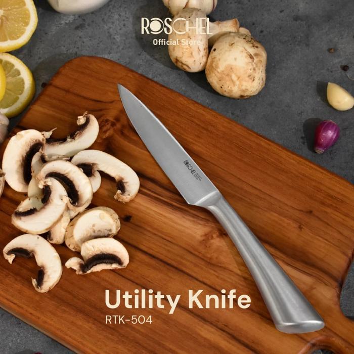 Roschel Utility Knife Rtk-504 Pisau Utility Pisau Dapur