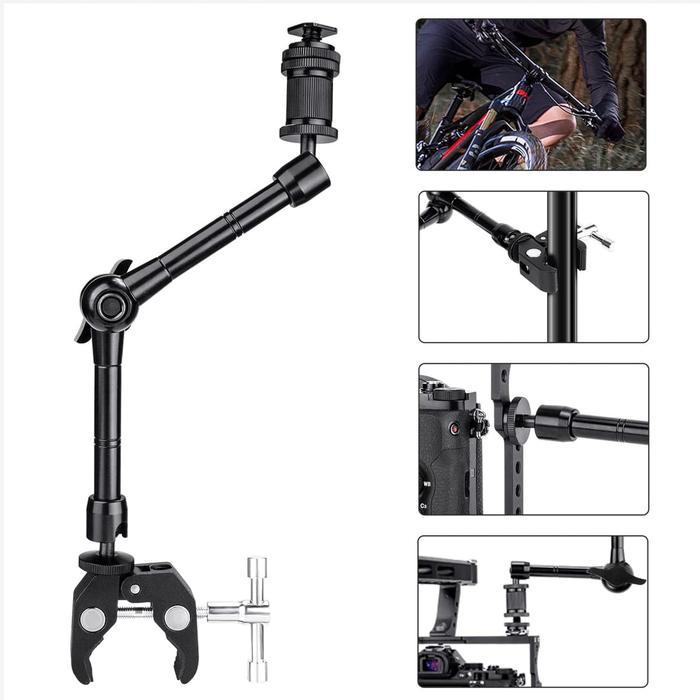 Magic Clamp / Magic Arm 11 Inch includ Super C-Clamp