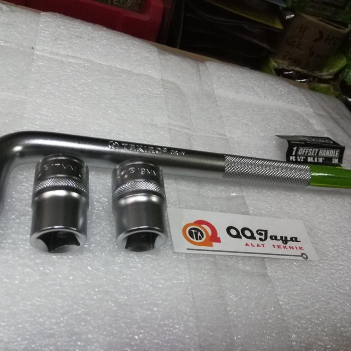 Gagang Sok L Plus Mata Sok 17 Dan 19 Mm Tekiro