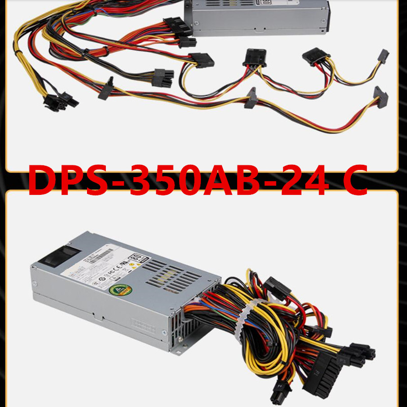 New Original PC PSU For Delta 80plus Bronze Flex Itx Nas Small 1U 350W Power Supply DPS-350AB-24 C D