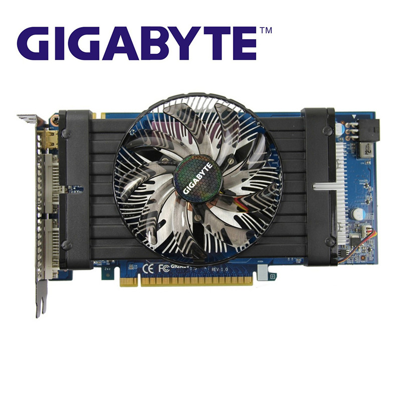 GIGABYTE GTX 550Ti 1GB Graphics Card GPU GDDR5 Video Card for nVIDIA Map GeForce GTX550 Ti 1GD5 Card
