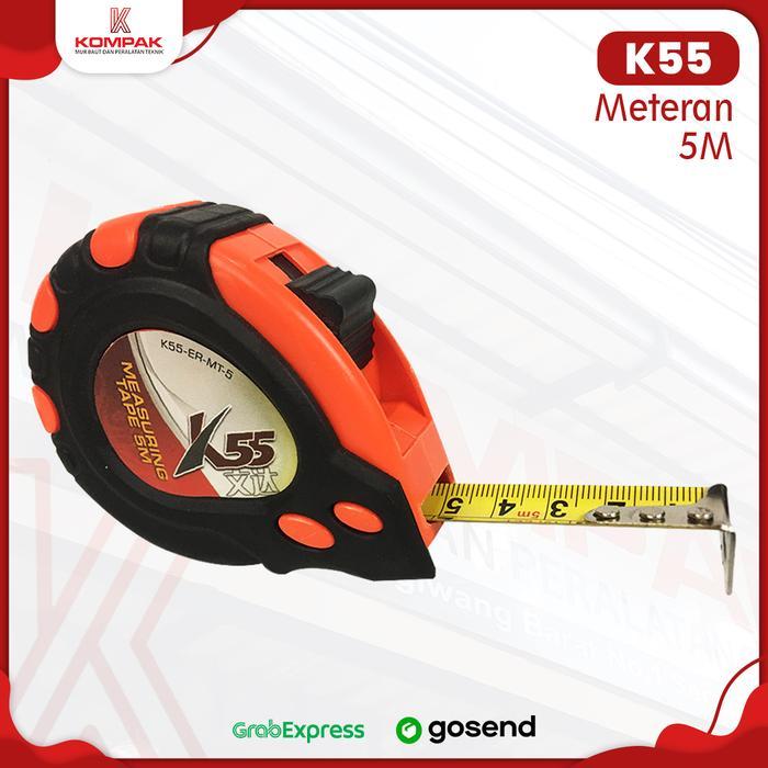 K55 Meteran Tukang 5M / Rol Meteran / Measuring Tape