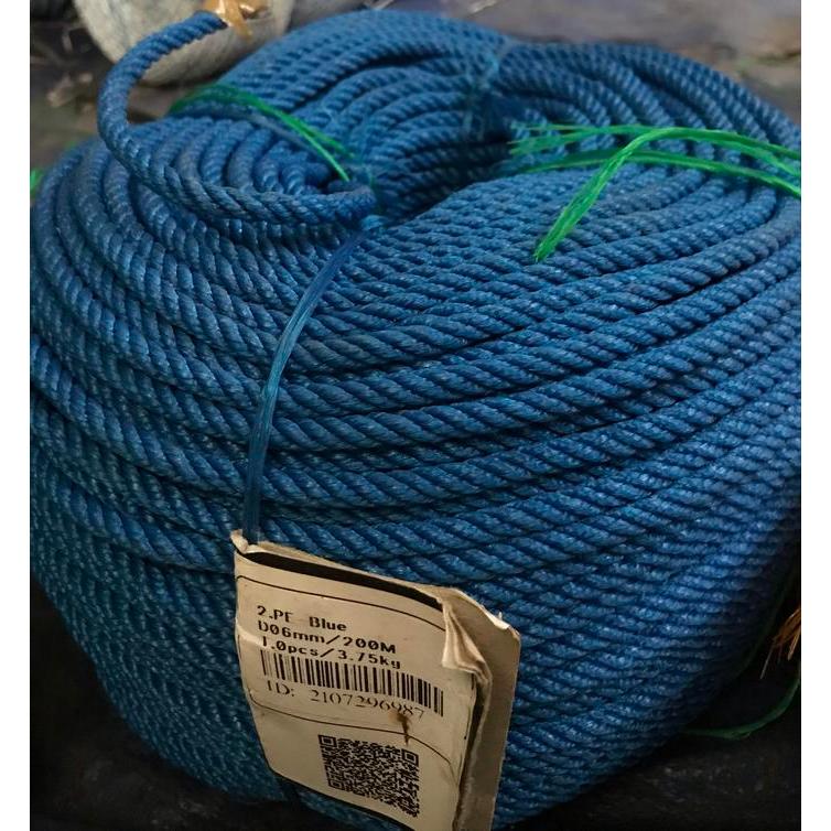 Tali tambang plastik/tali tambang/tali tampar6 mm meteran