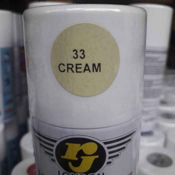 "New" Pilok Pilox Cat semprot Rj putih metalik mutiara white doff dop cream