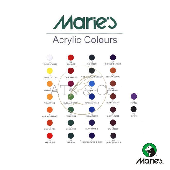 [] Cat Acrylic Maries 30ml - Cat Akrilik Maries 30ml - Maries Acrylic 30