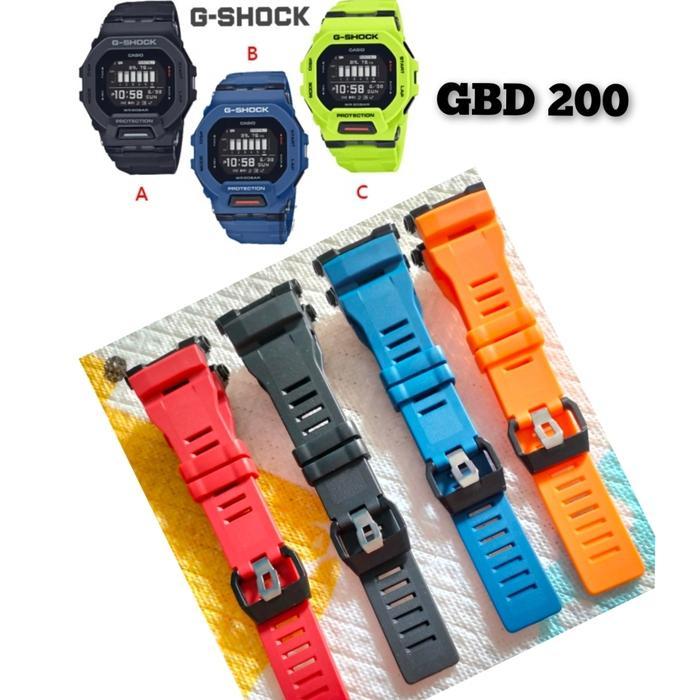 STRAP TALI JAM TANGAN G-SHOCK GBD-200 TALI JAM GBD 200