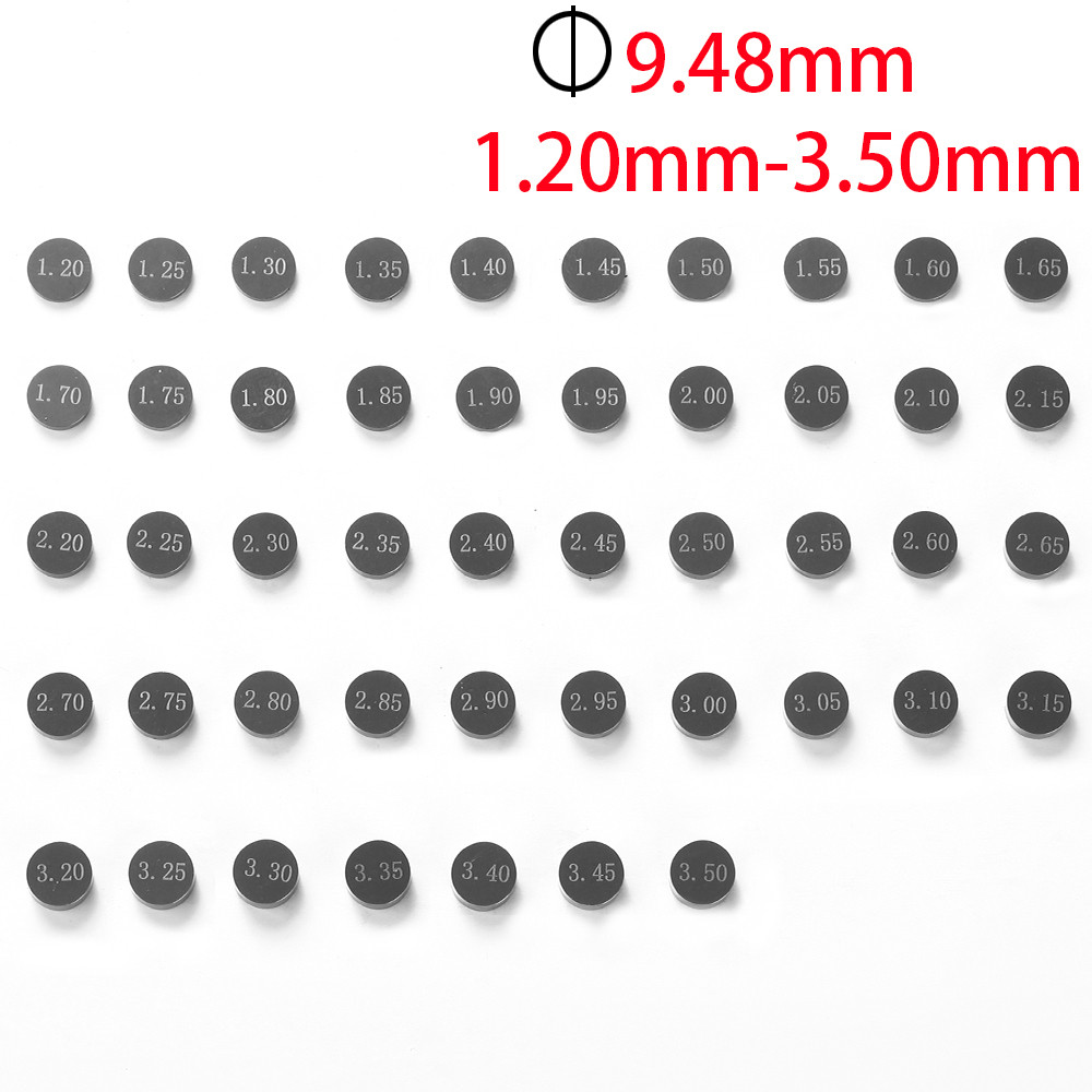 9.48mm Engine Adjustable Valve Shim For Suzuki C109R C109RT Boulevard DL1000 V-Strom DR-Z400 DR-Z400