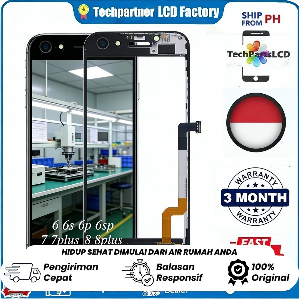 LCD IP 7 Plus Fullset LCD Touchscreen Original / LCD IPHONE 7 PLUS ORIGINAL 100%