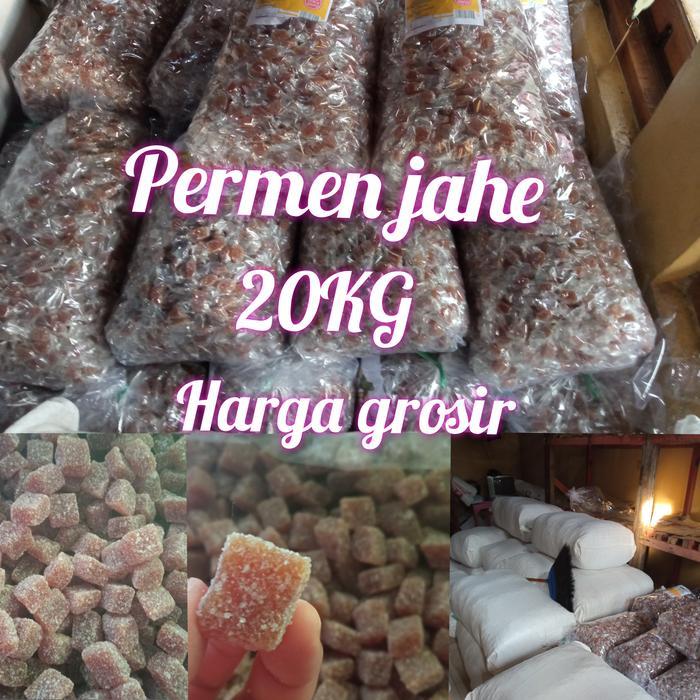 20KG PERMEN JAHE KILOAN GROSIR
