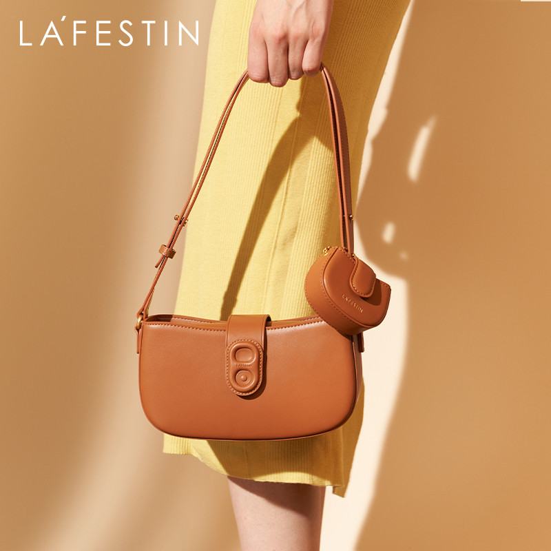 LA FESTIN Merek Wanita Mewah 2023 Musim Semi dan Musim Panas Mode Baru Kotak Earphone Dapat Dilepas 