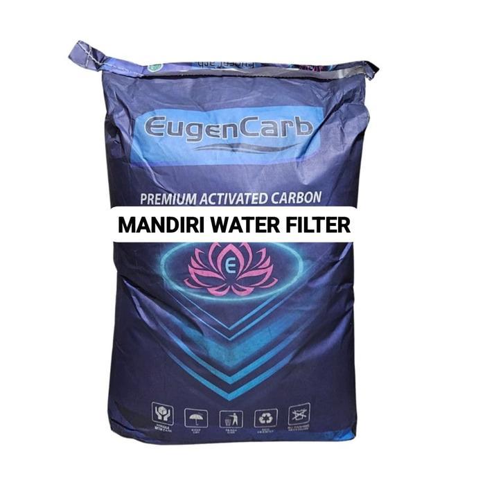 EugenCarb Carbon Aktif Filter Air Mandiri Water Filter untuk Sumur Tanah PDAM Mengatasi Bau Keruh