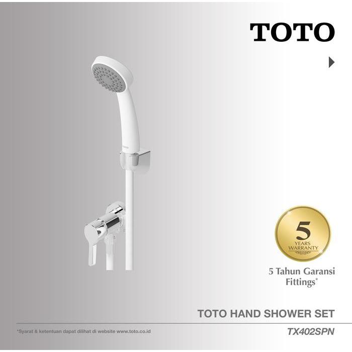 Toto - Toto Hand Shower Set Tx4202Spn Shower - Shower Mandi - Shower Set