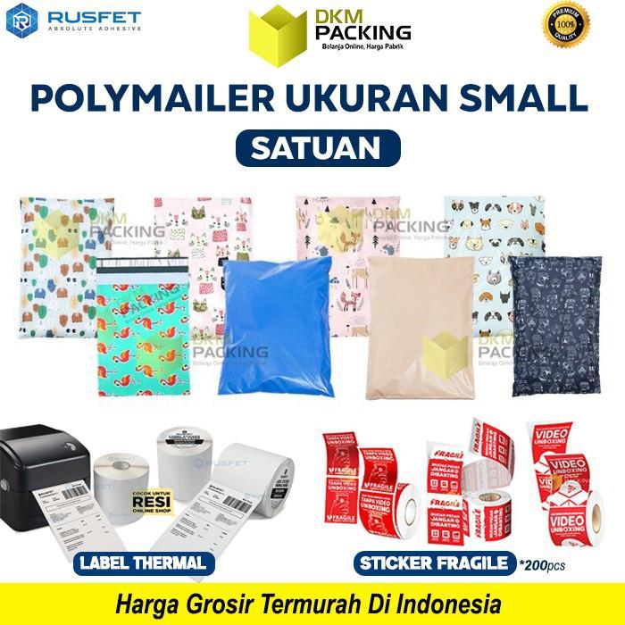 Amplop Plastik Packing Small Kecil Polymailer Polimailer /SATUAN
