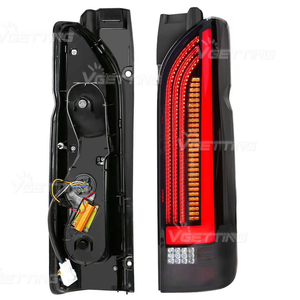 LED Tail Light Assembly For Toyota Hiace 2005 2006 2007 2008 2009 2010-2018 Brake Warning Lamp Turn