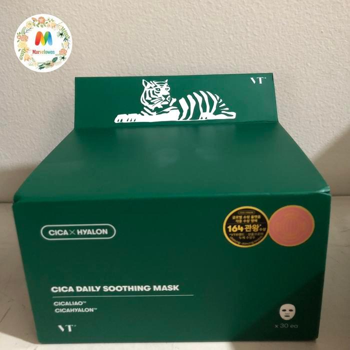 VT CICA X HYALON CICA DAILY SOOTHING MASK ORIGINAL KOREA