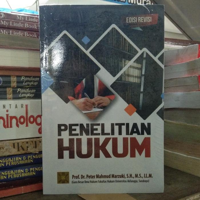 PENELITIAN HUKUM PETER MAHMUD MARZUKI